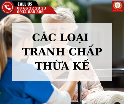 Các Loại Tranh Chấp Thừa Kế