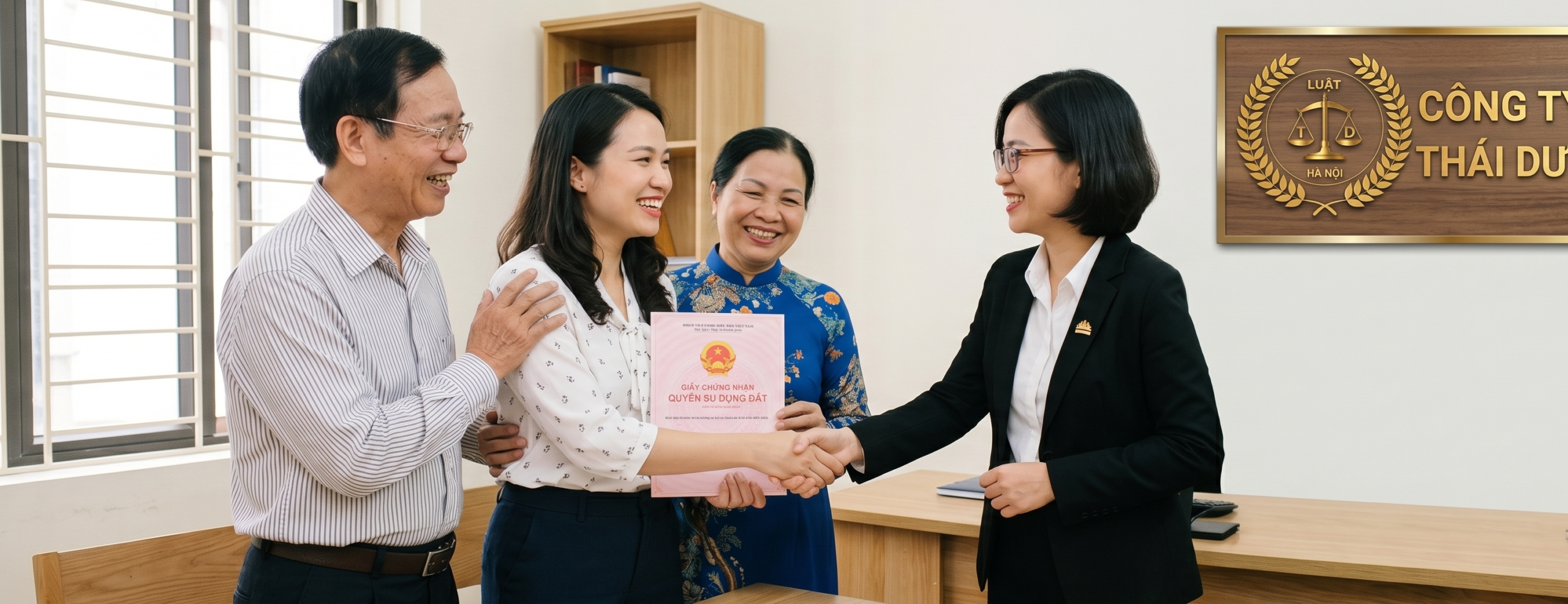 bố mẹ sang tên thửa đất đứng hộ tên cho con trai con dâu con rể